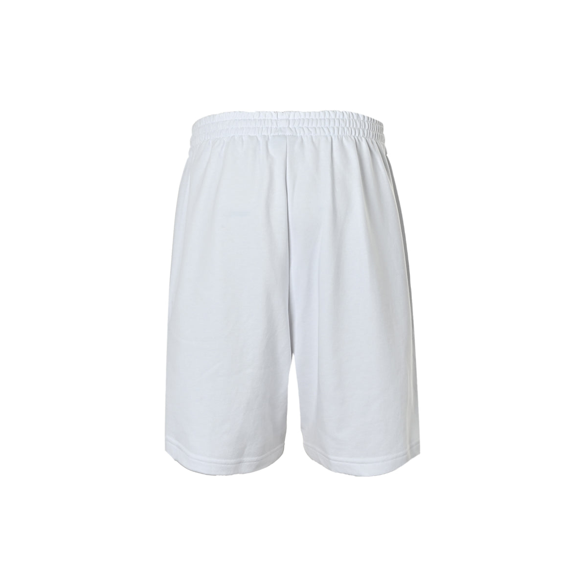 Balenciaga/Balanciaga blue liquefied embroidered shorts