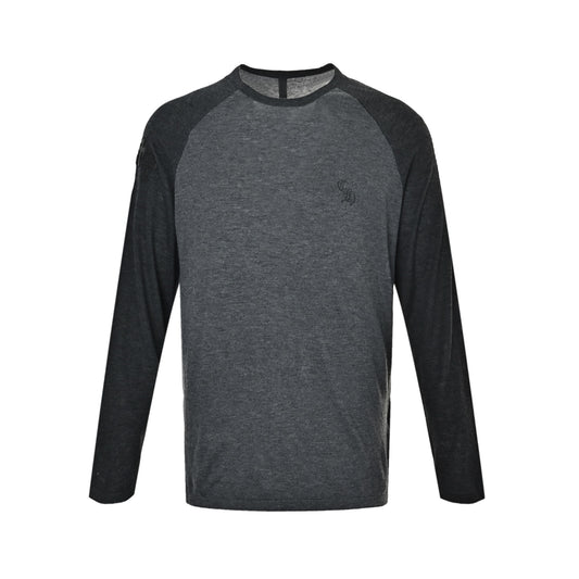 Chrome Hearts/Chrome heart cross color block long-sleeved sweater