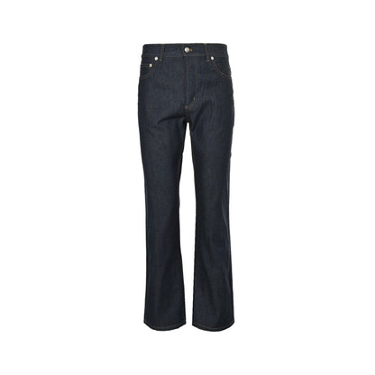 Dior 25Fw logo leather brand jeans