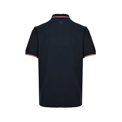 Thom Browne/Thom Brown three-color stripe Polo short sleeves