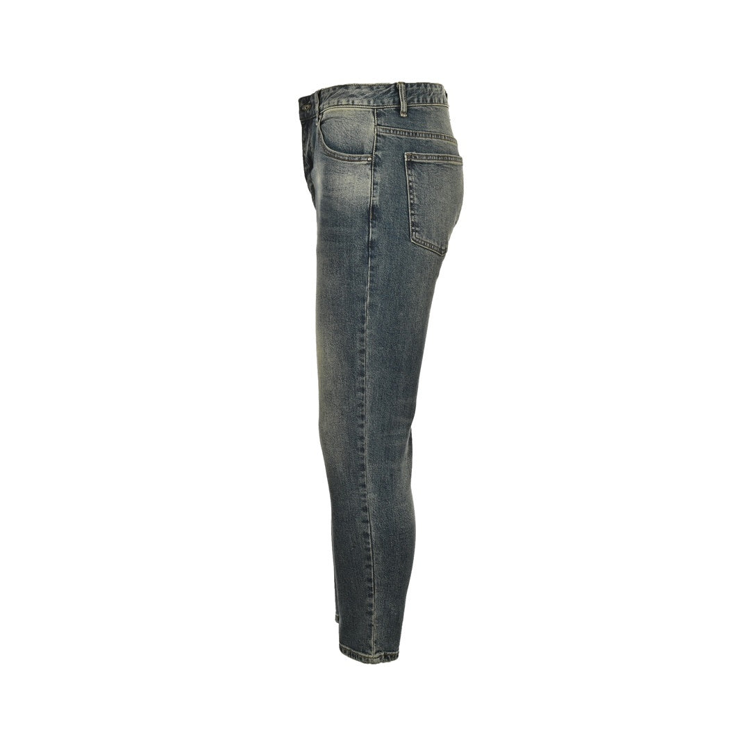 Louis Vitton/Louis Vuitton 24Fw pocket fun graffiti jeans