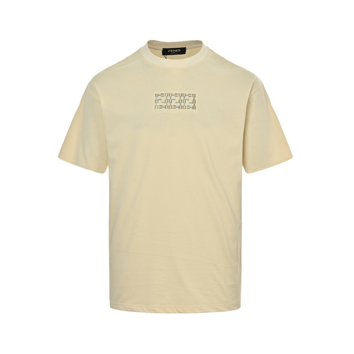 Fendi 25ss FF embroidered logo short sleeves