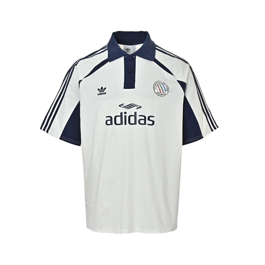 Adidas embroidered logo web Polo short sleeves