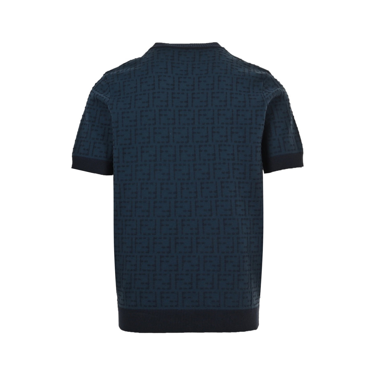 Fendi 25ss full FF jacquard knitted short sleeves