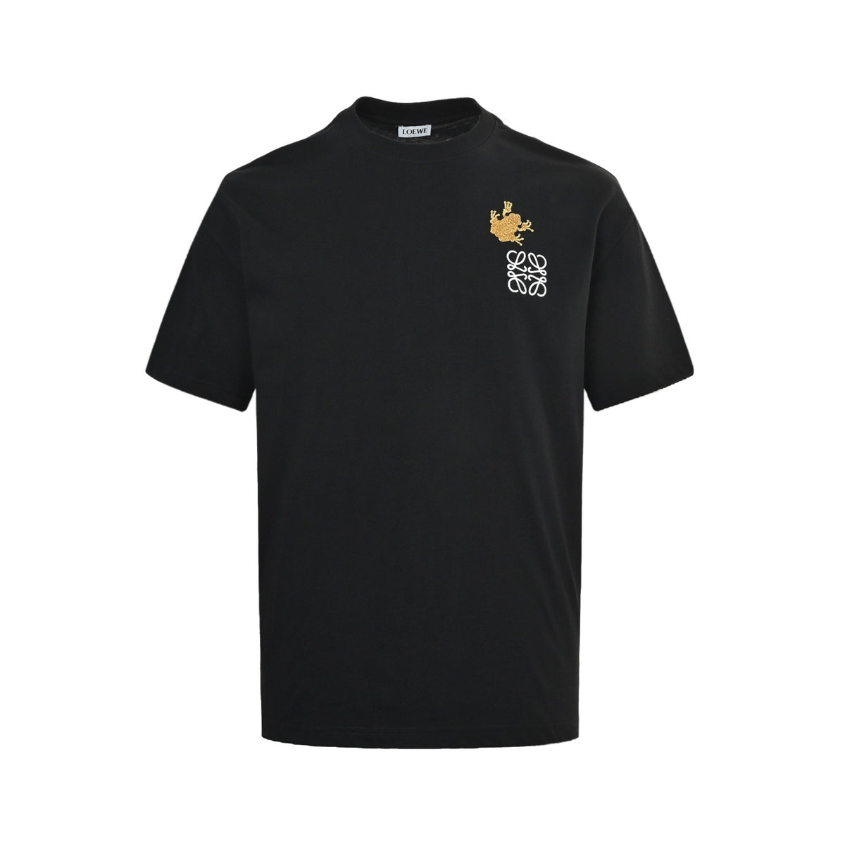 Loewe 26ss frog logo embroidered short sleeves