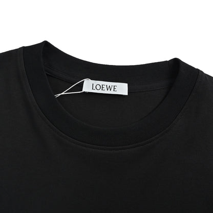 Loewe/Luo Yiwei 26ss chest logo printed short sleeves