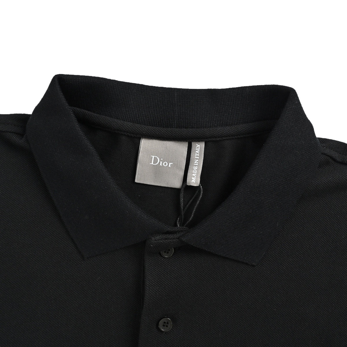 Dior 26ss four-leaf clover embroidered Polo short sleeves