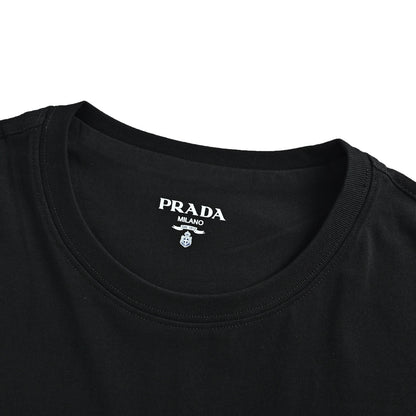 Prada triangle cloth short sleeves