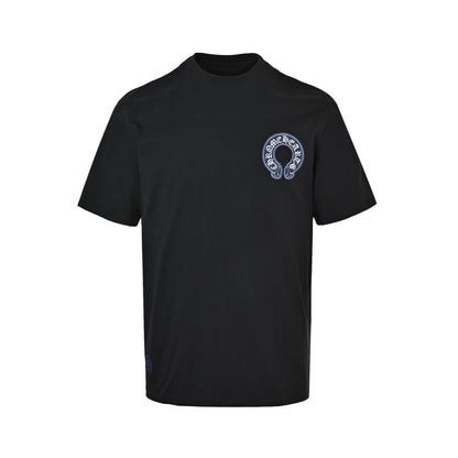 Chrome Hearts Sanskrit cross printed short sleeves
