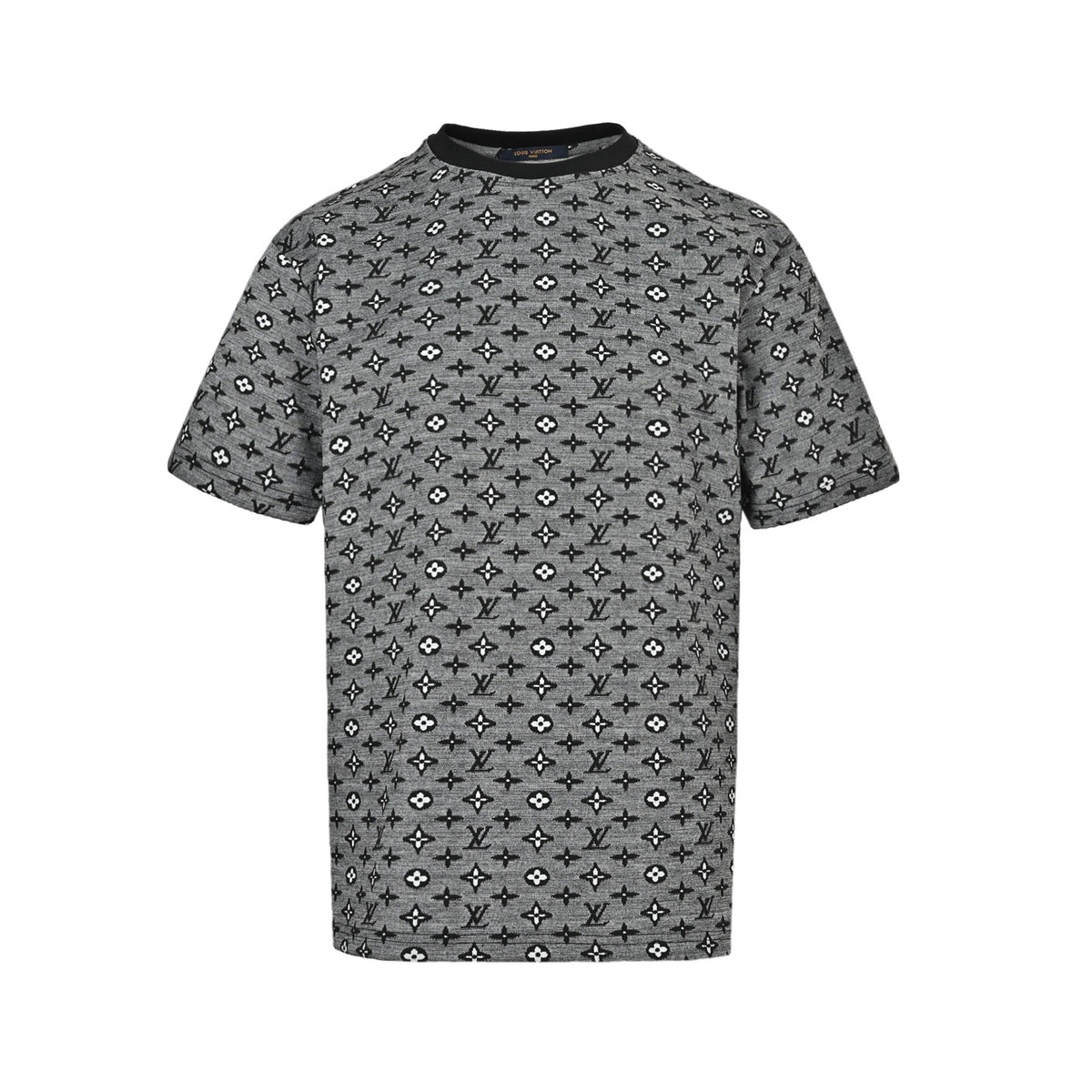Louis Vuitton 26ss all-over presbyopia jacquard short sleeves