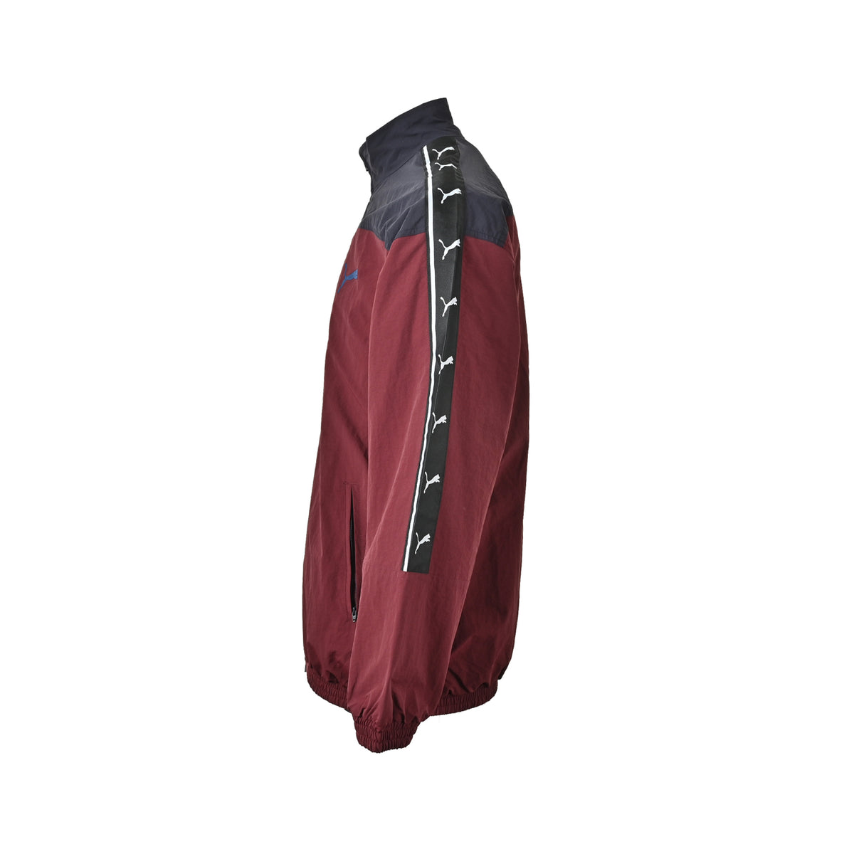 Balenciaga/Puma co-branded purple retro logo jacket