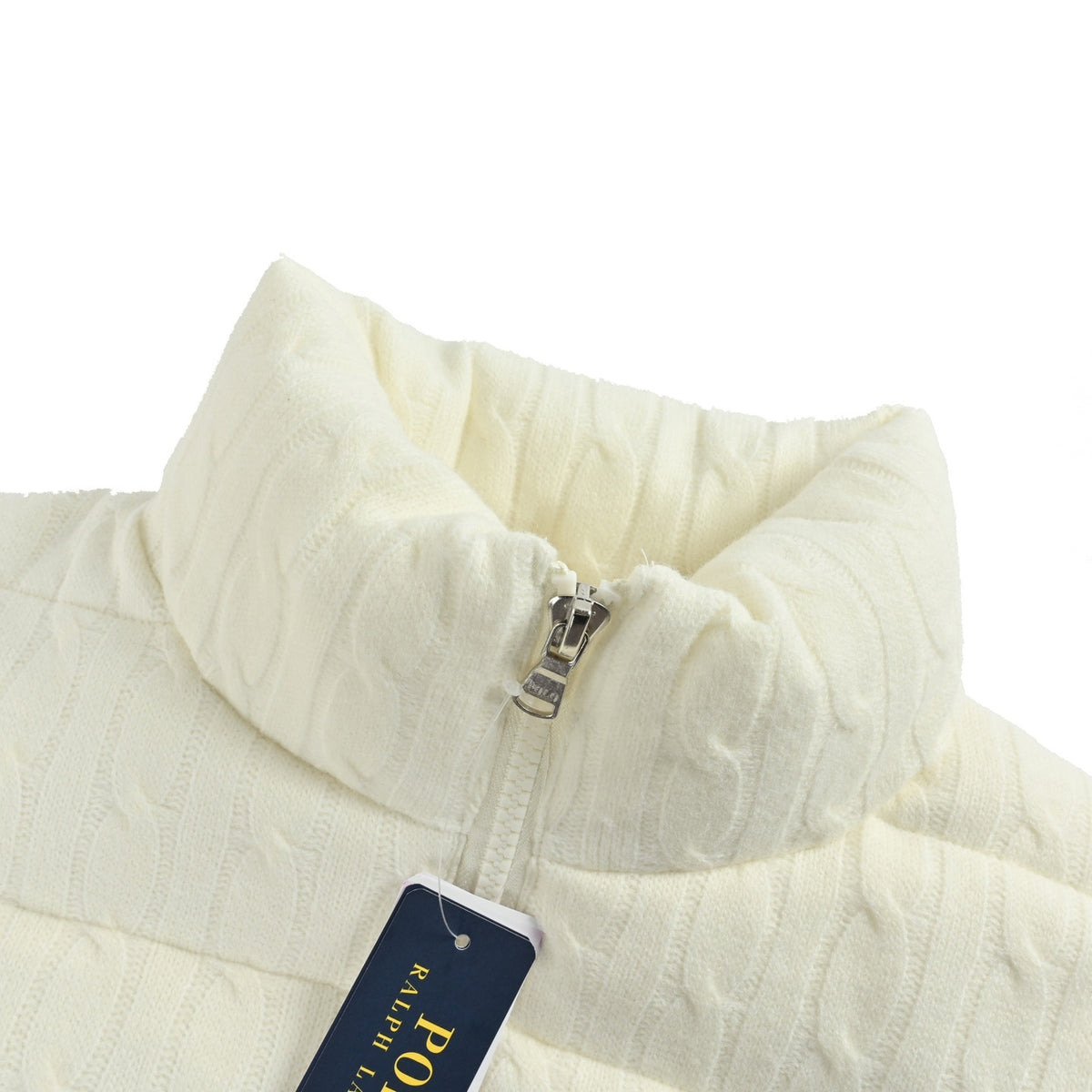 Ralph Lauren wool knitted bread down jacket