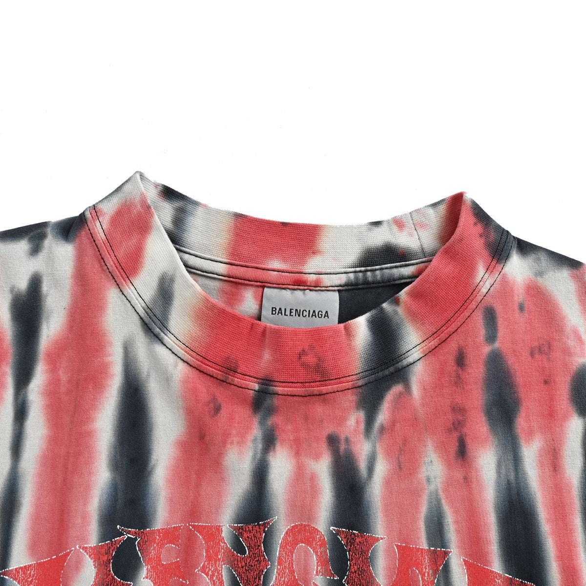 Balenciaga/Balanciaga Hawaiian tie-dyed coconut short sleeves