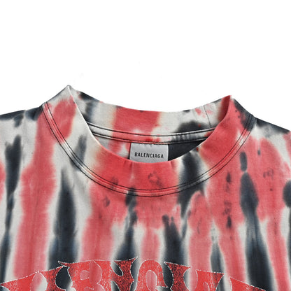 Balenciaga/Balanciaga Hawaiian tie-dyed coconut short sleeves