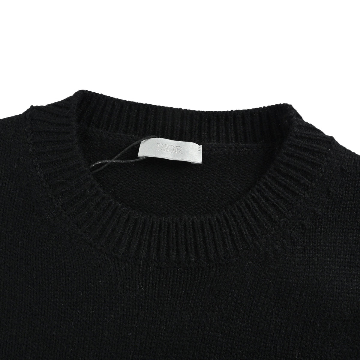 Dior hemp rope logo crew neck sweater