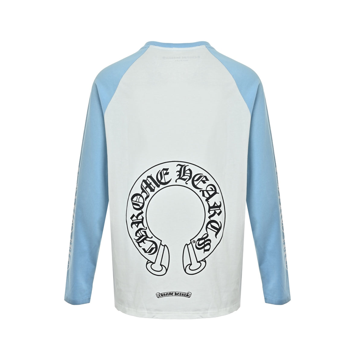 Chrome Hearts/Chrome Heart 23ss horseshoe stitching printed long-sleeved T-shirt