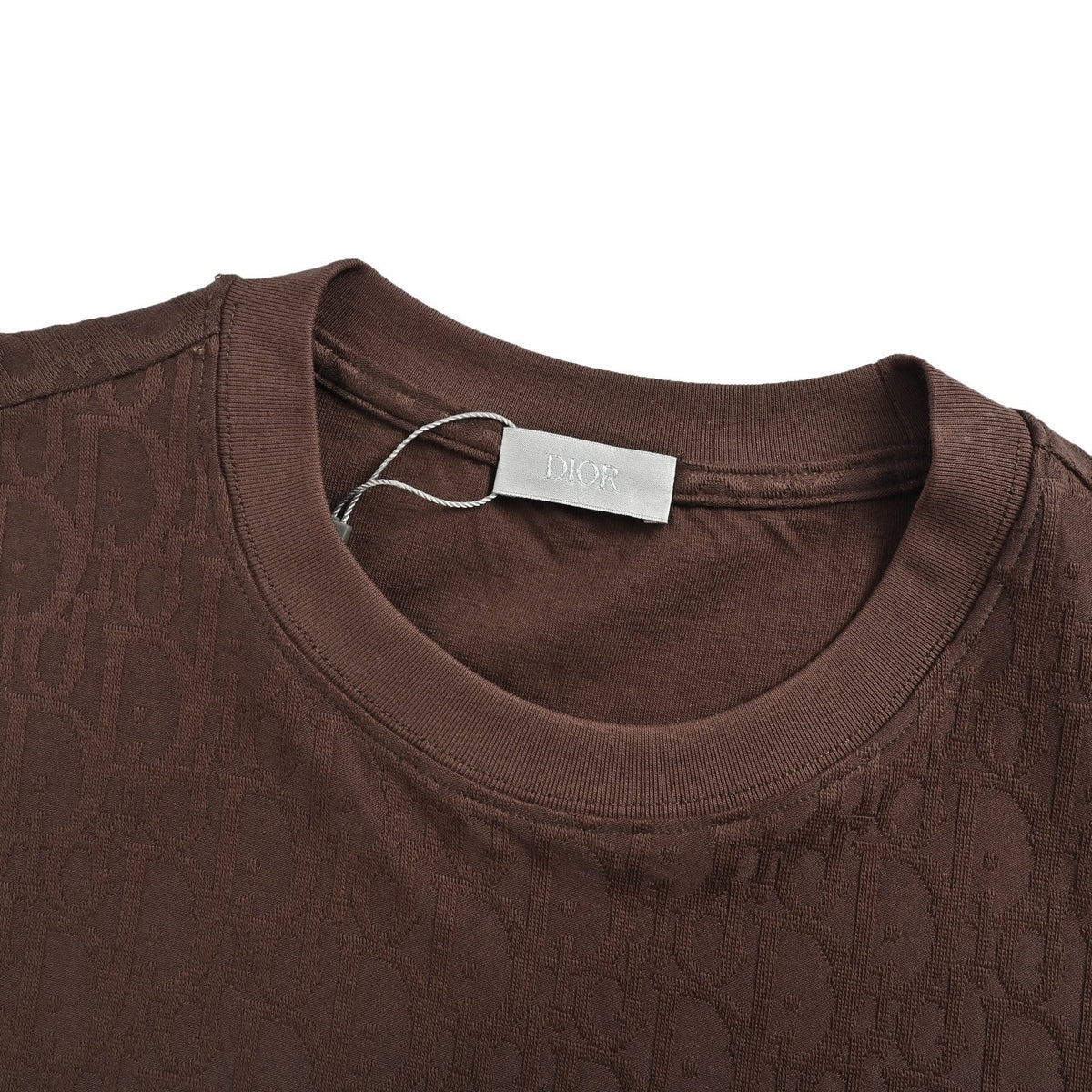 Dior 26ss all-over presbyopia jacquard short sleeves