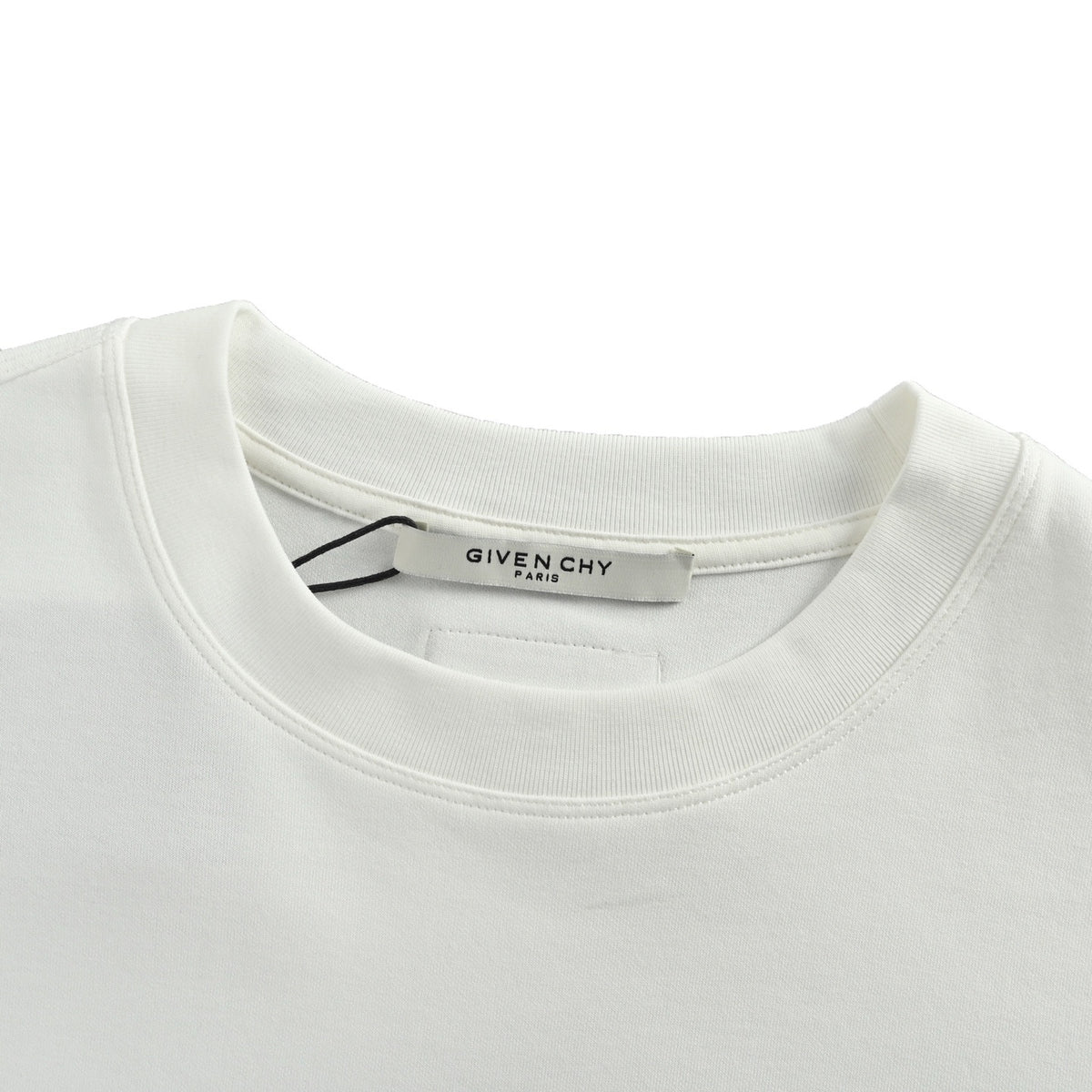 GIVENCHY 25Fw palace letter logo embroidered long-sleeved T-shirt