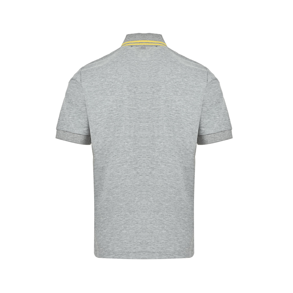 Ami Paris Love Color Block Neck Polo Short Sleeve