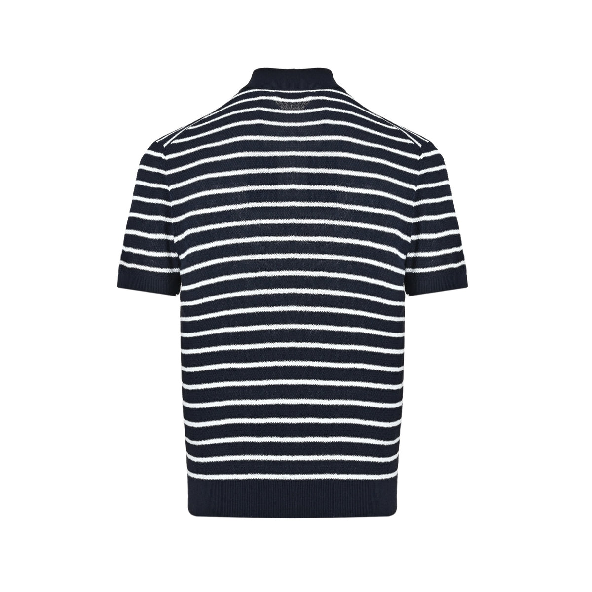 Ralph Lauren pony logo embroidered striped knitted Polo short sleeves