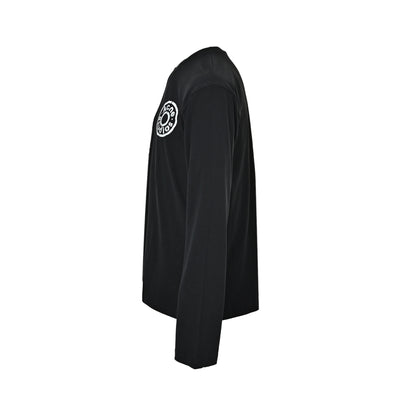 Acne Studios circle letter logo long sleeve T-shirt