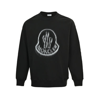 Moncler/Mask 25Fw ghost print crew neck sweatshirt