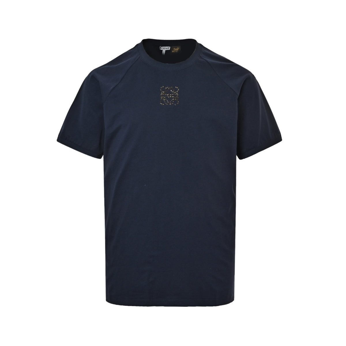 Loewe ANAGRAM mosaic embroidered short sleeves
