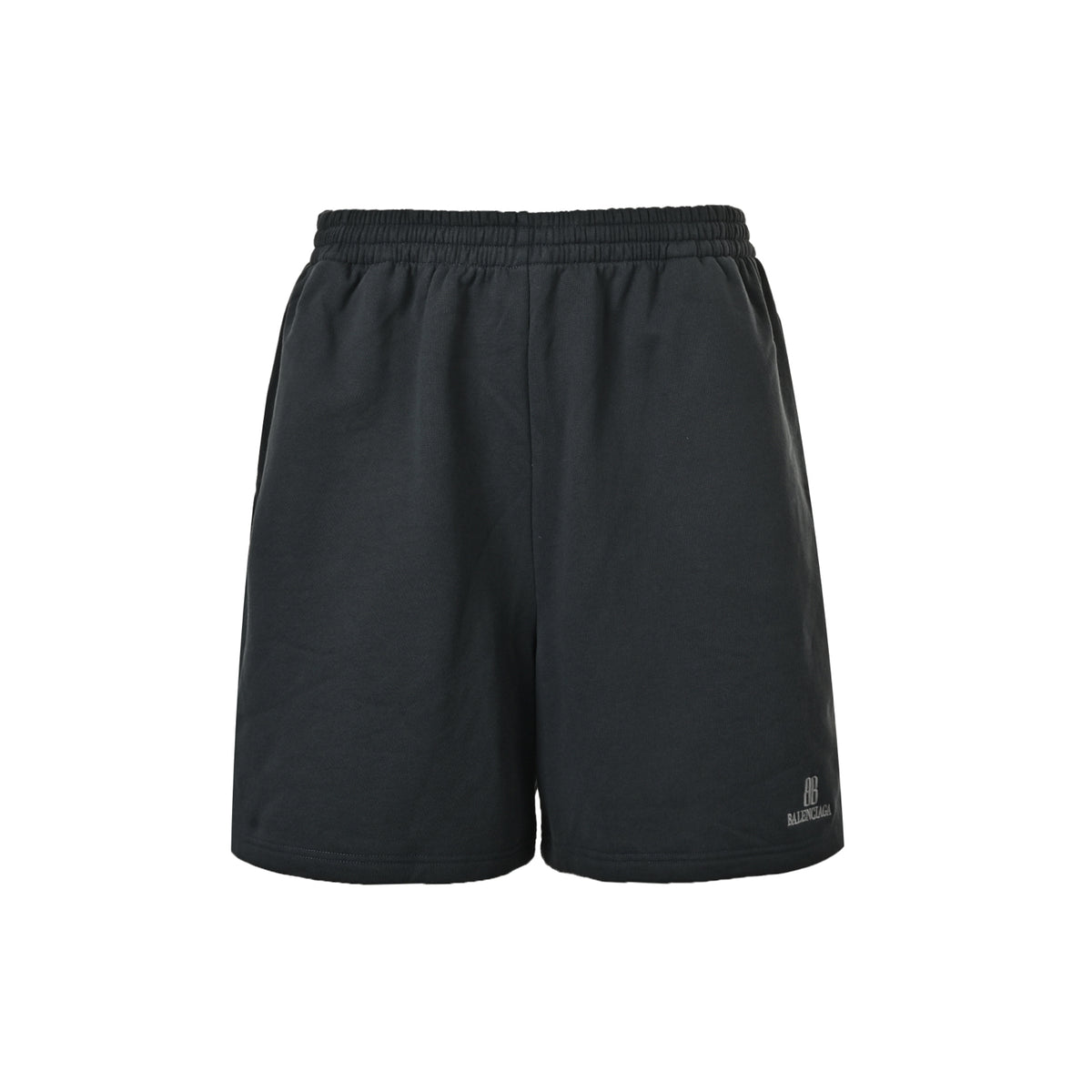 Balenciaga BB small logo embroidered shorts
