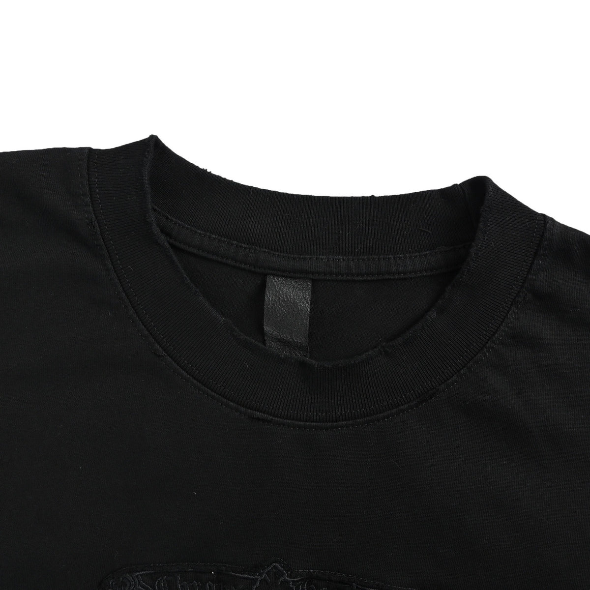 Chrome Hearts/Chrome Heart Heavy Industry Sword Logo Embroidered Short Sleeves