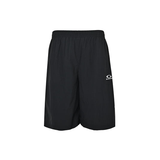 Balenciaga/Balanciaga 26ss loop ring letter embroidered shorts