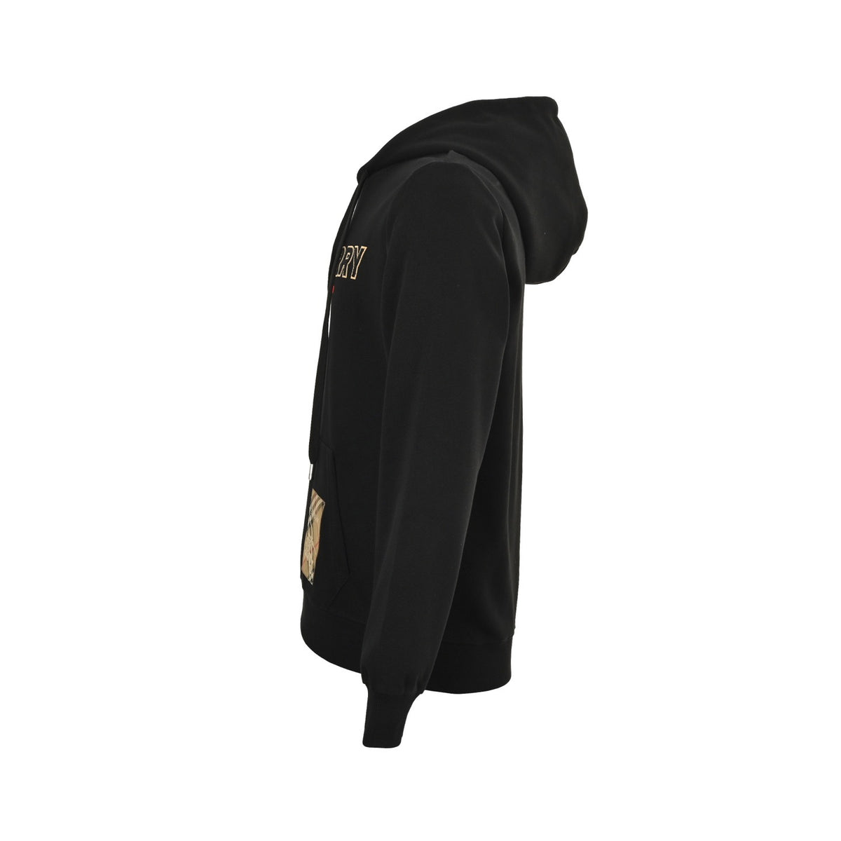 Burberry 25Fw terry patch letter hooded sweatshirt