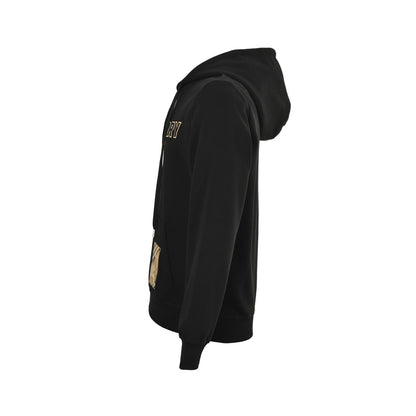 Burberry 25Fw terry patch letter hooded sweatshirt