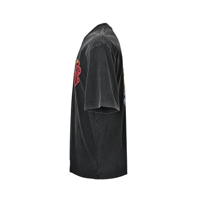 Chrome Hearts patch embroidered washed short sleeves