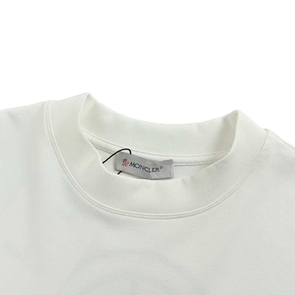 Moncler/Mask 25Fw embroidered logo long-sleeved T-shirt
