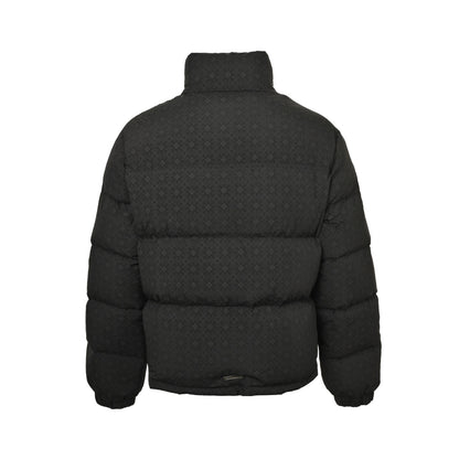 Chrome Hearts/Chrome Heart Dark Pattern Jacquard Down Jacket
