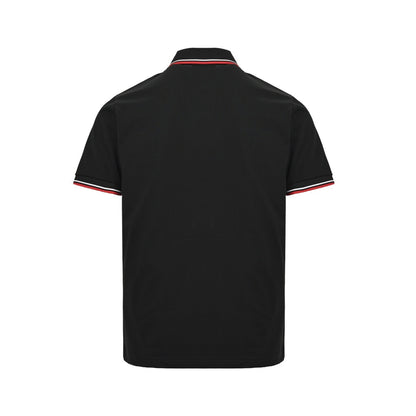 Prada silicone trim Polo short sleeves