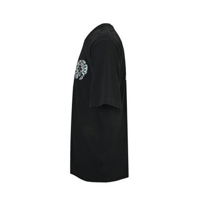 Chrome Hearts Heavy Industry Scroll Patch Embroidered Short Sleeves