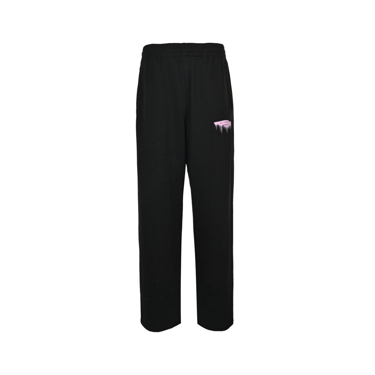 Balenciaga/Balanciaga 3B dissolved pink printed trousers