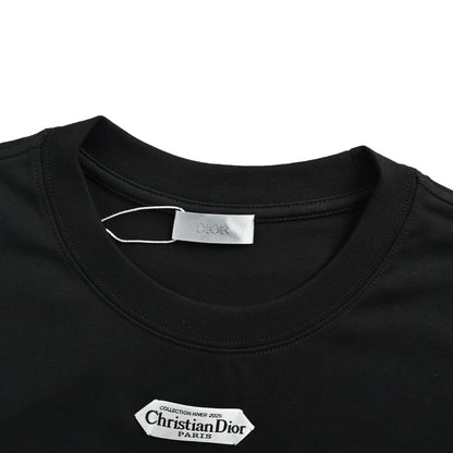 Dior collar label short sleeves