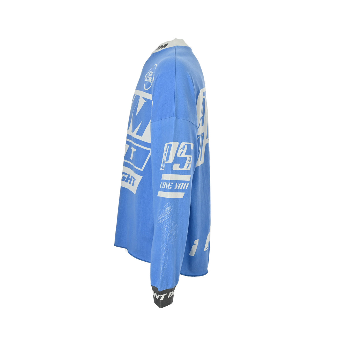 SAINT MICHAEL 25Fw PAM racing print long sleeves