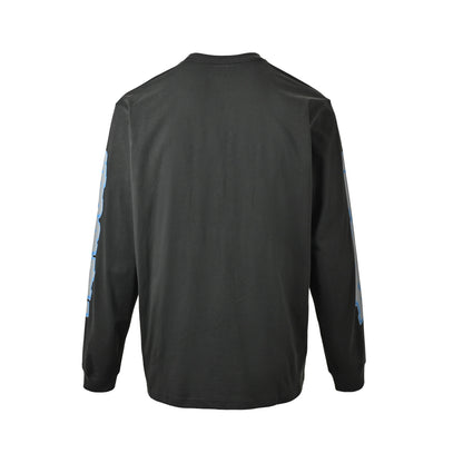 Supreme SS26 long-sleeved T-shirt with colorful printed letters on both arms