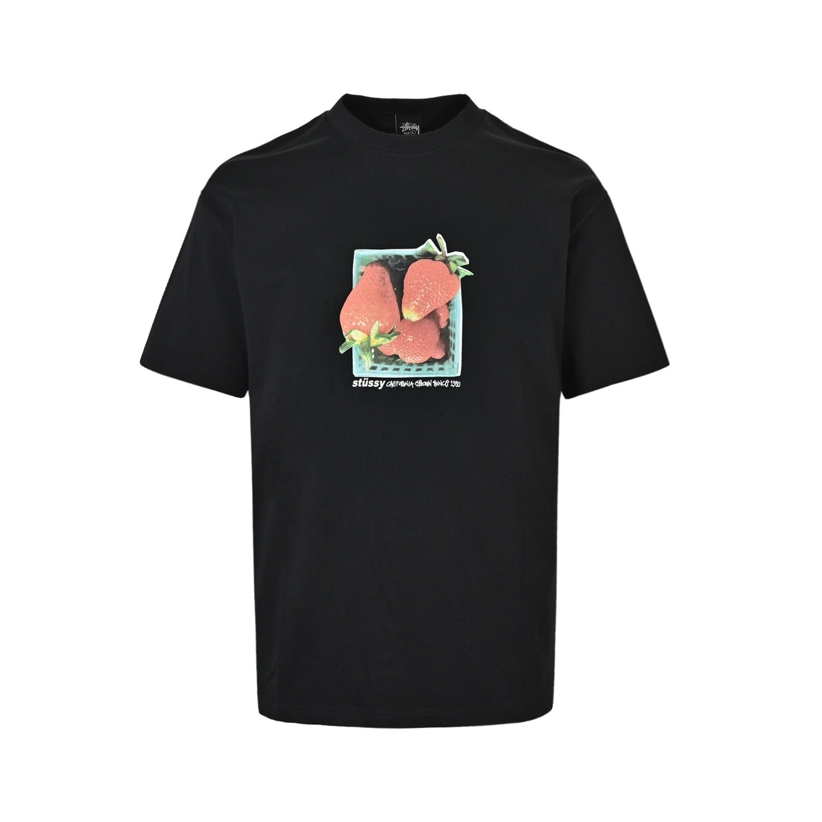 Stussy strawberry print short sleeves