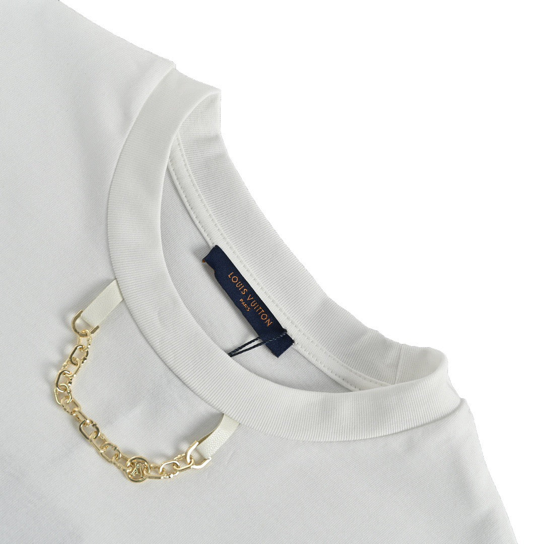 Louis Vuitton 23ss denim denim pocket short sleeves