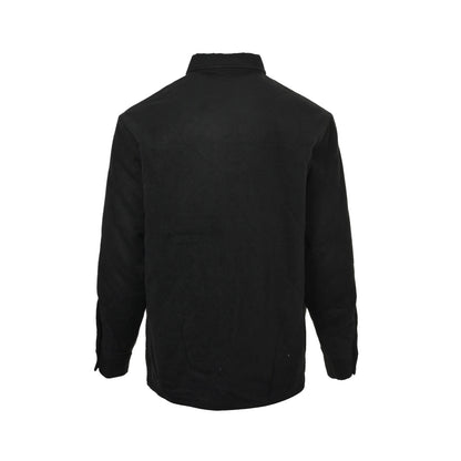 Prada triangle pocket snap button cotton jacket