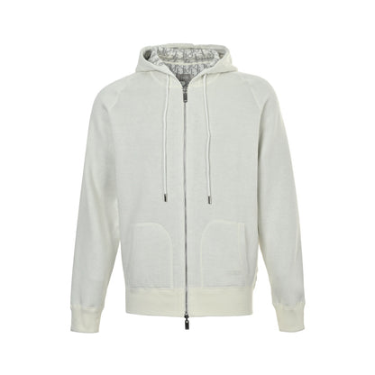Dior presbyopia jacquard knitted cashmere reversible jacket
