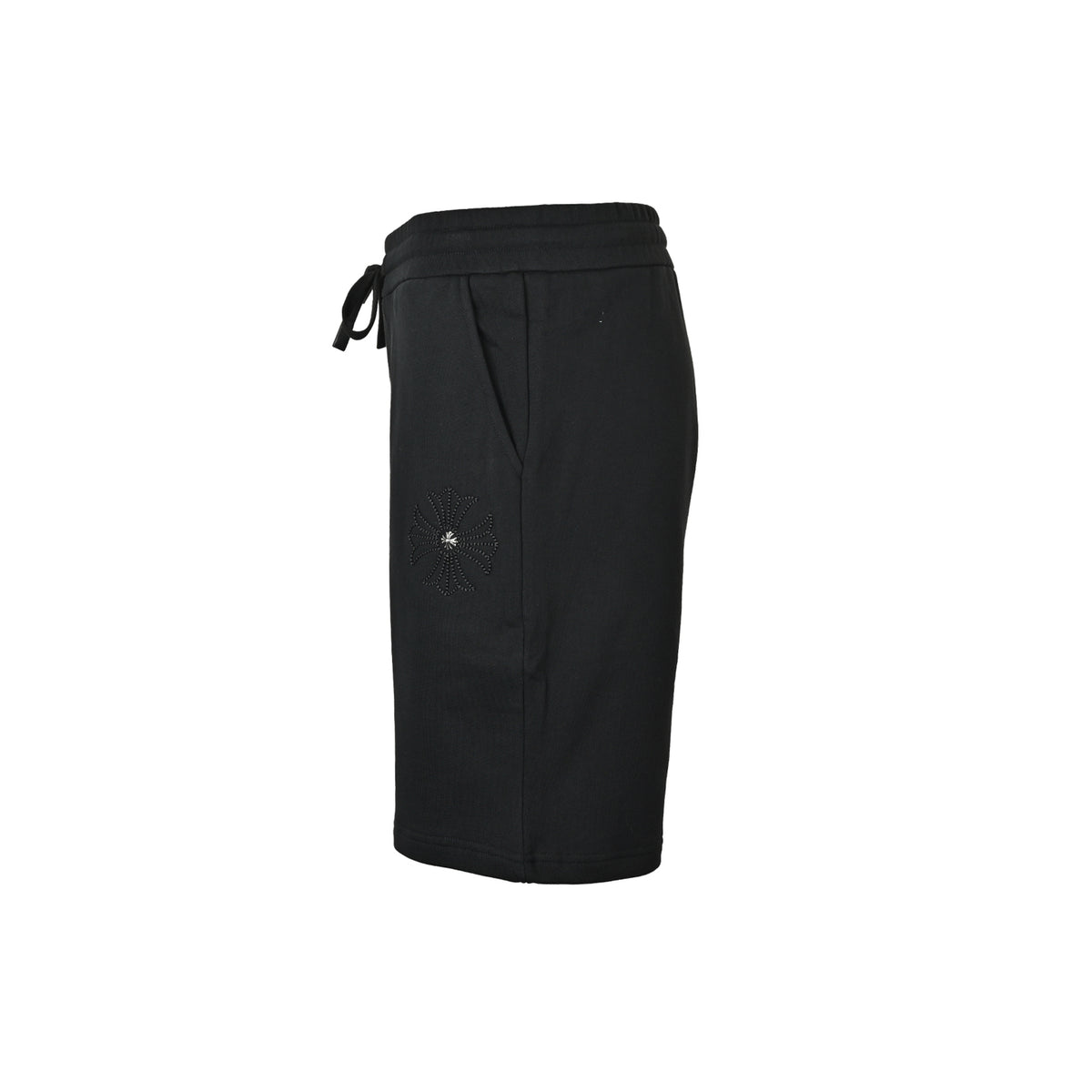 Chrome Hearts/Chrome Heart Dark Pattern Embroidered Hardware Shorts