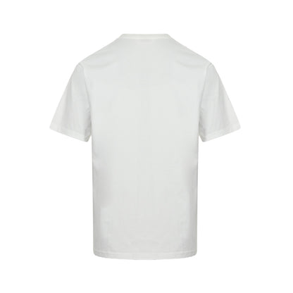 Burberry 25ss chest gold label war horse embroidered short sleeves