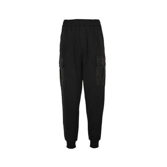 Prada triangle brand iron brand cotton overalls trousers