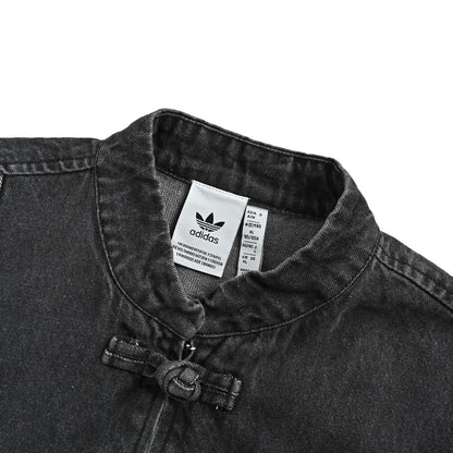 Adidas new Chinese Tang suit denim jacket