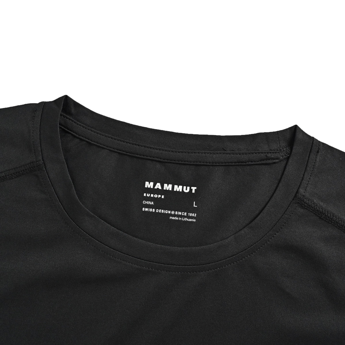 MAMMUT/Mammoth outdoor quick-drying mesh geometric short-sleeves